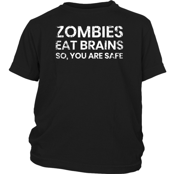 Zombies Eat Brains- Shirts, Long Sleeve, Hoodie, Tanks, Sweatshirt