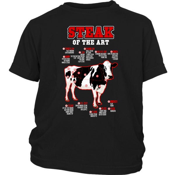 Steak of The Art- Shirts, Long Sleeve, Hoodie, Tanks, Sweatshirt