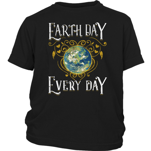 Earth Day Every Day- Shirts, Long Sleeve, Hoodie, Tanks, Sweatshirt