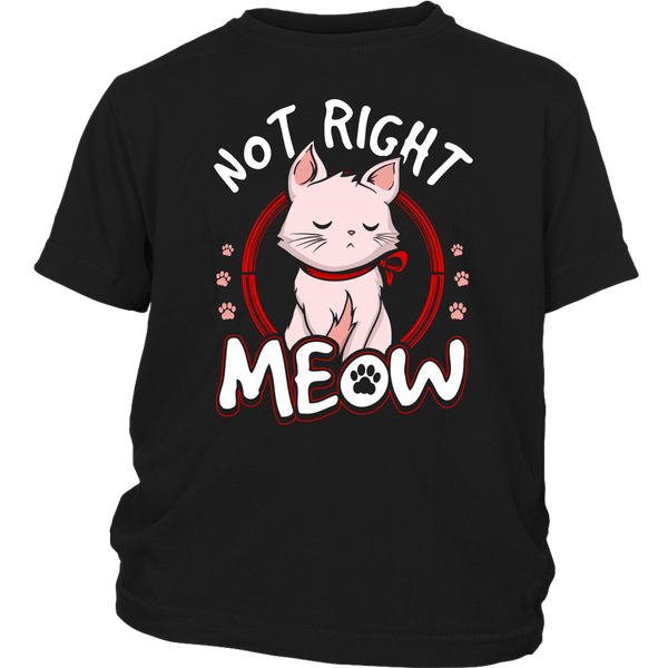 Not Right Meow- Shirts, Long Sleeve, Hoodie, Tanks, Sweatshirt