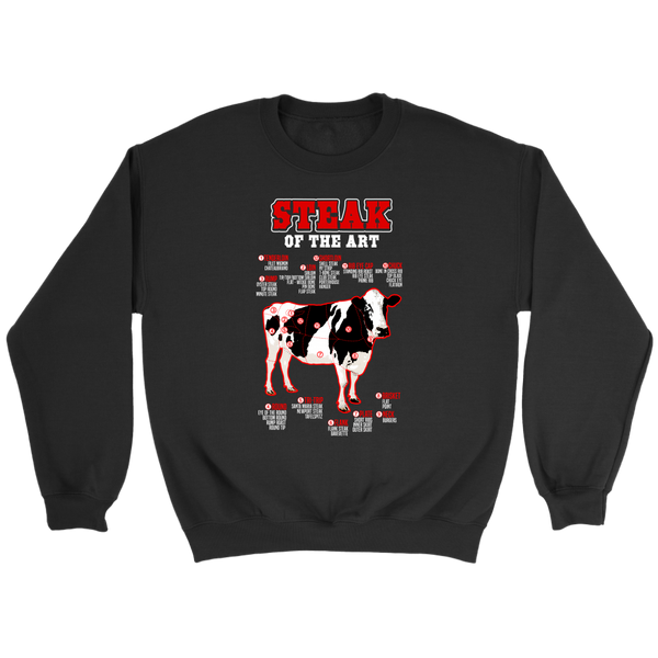 Steak of The Art- Shirts, Long Sleeve, Hoodie, Tanks, Sweatshirt