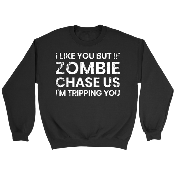 Zombie Chase Us- Shirts, Long Sleeve, Hoodie, Tanks, Sweatshirt