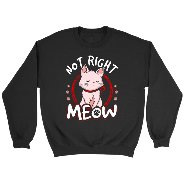 Not Right Meow- Shirts, Long Sleeve, Hoodie, Tanks, Sweatshirt