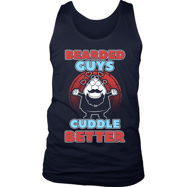 Bearded Guys Cuddle Better- Shirts, Long Sleeve, Hoodie, Tanks, Sweatshirt