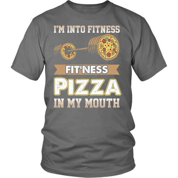 Fitness Pizza- Shirts, Long Sleeve, Hoodie, Tanks, Sweatshirt