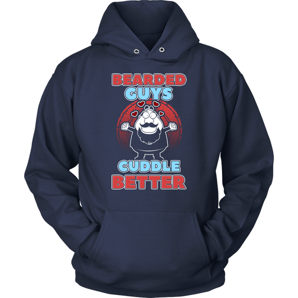 Bearded Guys Cuddle Better- Shirts, Long Sleeve, Hoodie, Tanks, Sweatshirt