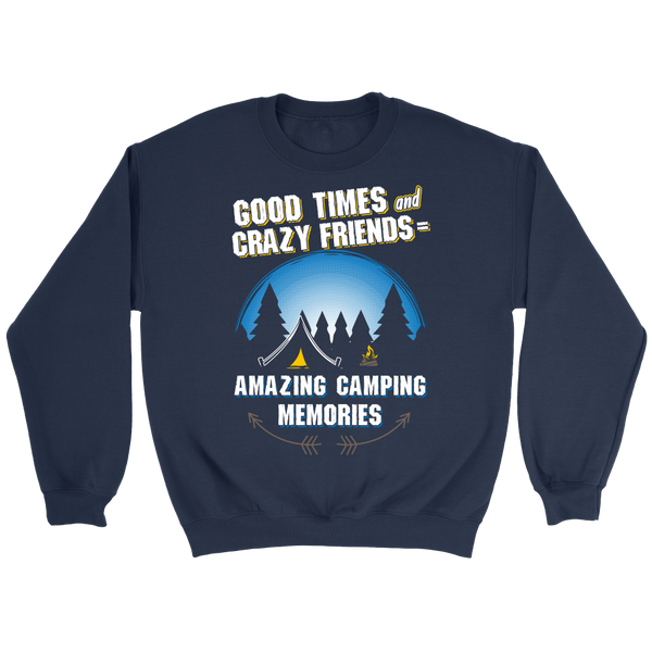 Amazing Camping Memories- Shirts, Long Sleeve, Hoodie, Tanks, Sweatshirt