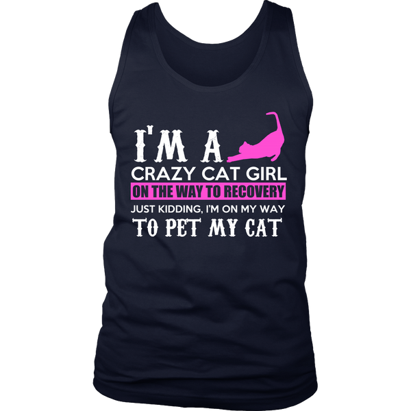 Crazy Cat Girl- Shirts, Long Sleeve, Hoodie, Tanks, Sweatshirt