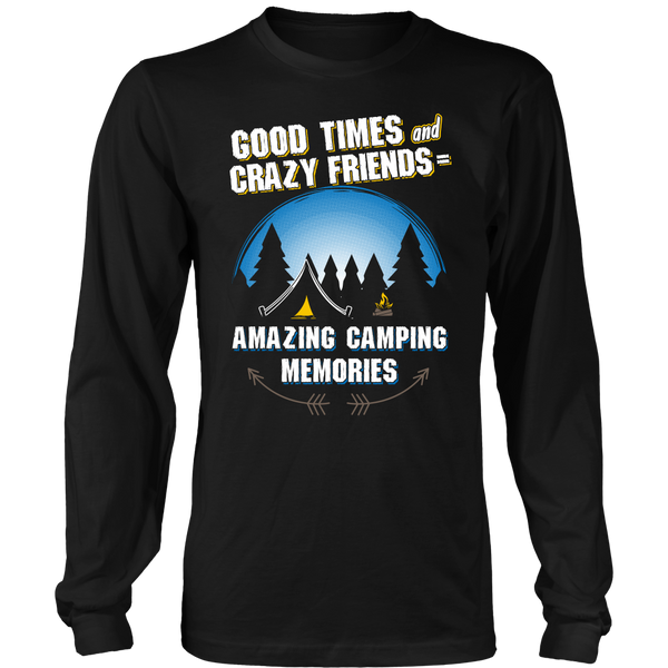 Amazing Camping Memories- Shirts, Long Sleeve, Hoodie, Tanks, Sweatshirt