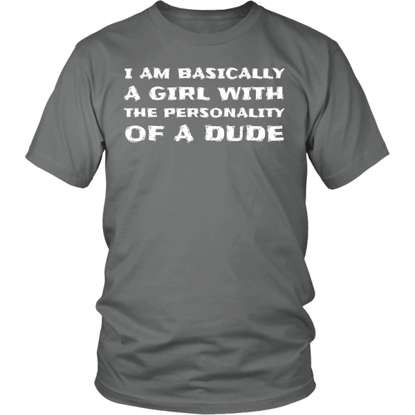 Personality of a Dude- Shirts, Long Sleeve, Hoodie, Tanks, Sweatshirt