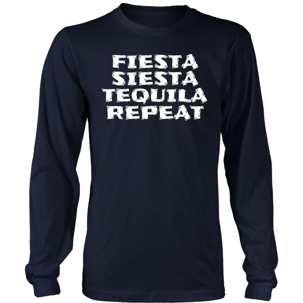 Fiesta Siesta Tequila- Shirts, Long Sleeve, Hoodie, Tanks, Sweatshirt