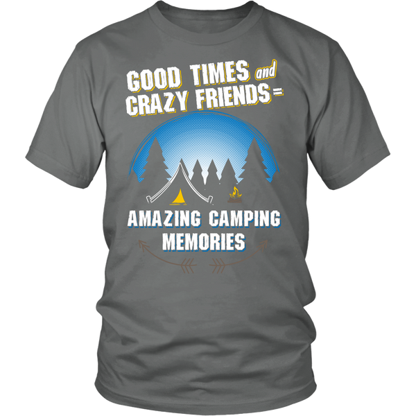 Amazing Camping Memories- Shirts, Long Sleeve, Hoodie, Tanks, Sweatshirt