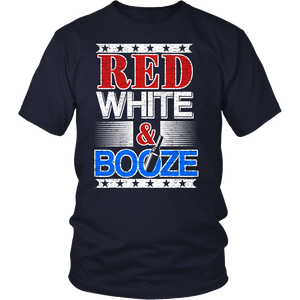 Red White Booze- Shirts, Long Sleeve, Hoodie, Tanks, Sweatshirt