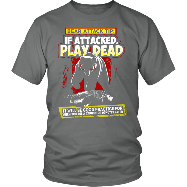 Bear Attack Tip- Shirts, Long Sleeve, Hoodie, Tanks, Sweatshirt