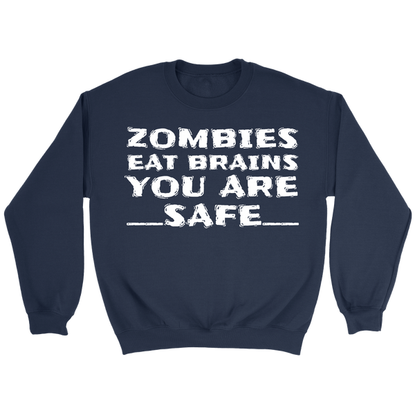 Zombies Eat Brains- Shirts, Long Sleeve, Hoodie, Tanks, Sweatshirt