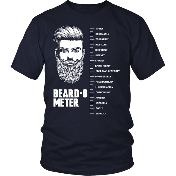 Beard-o-meter- Shirts, Long Sleeve, Hoodie, Tanks, Sweatshirt