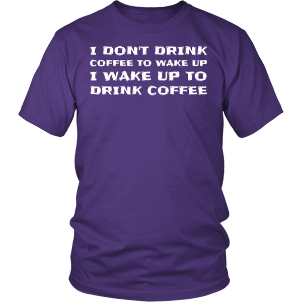 Drink Coffee- Shirts, Long Sleeve, Hoodie, Tanks, Sweatshirt