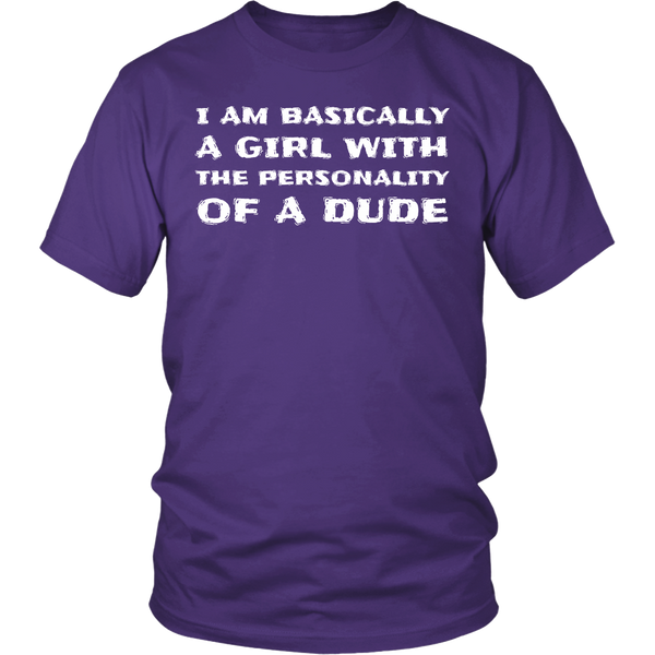 Personality of a Dude- Shirts, Long Sleeve, Hoodie, Tanks, Sweatshirt