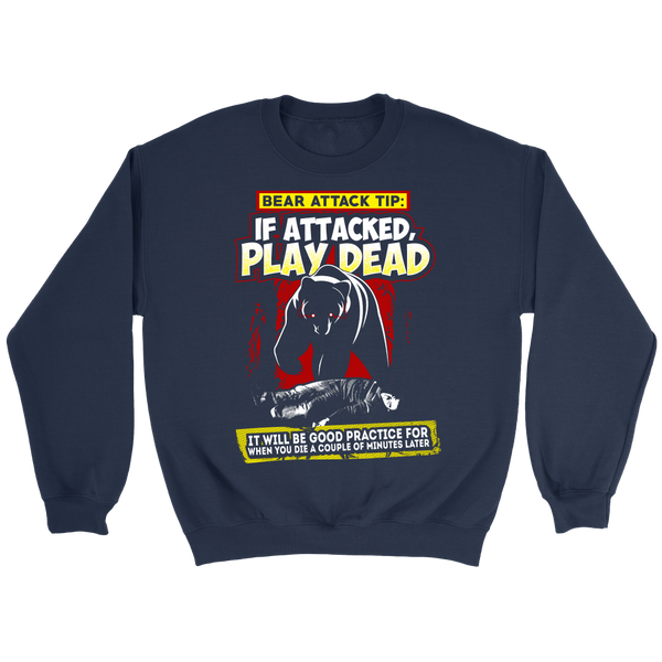 Bear Attack Tip- Shirts, Long Sleeve, Hoodie, Tanks, Sweatshirt