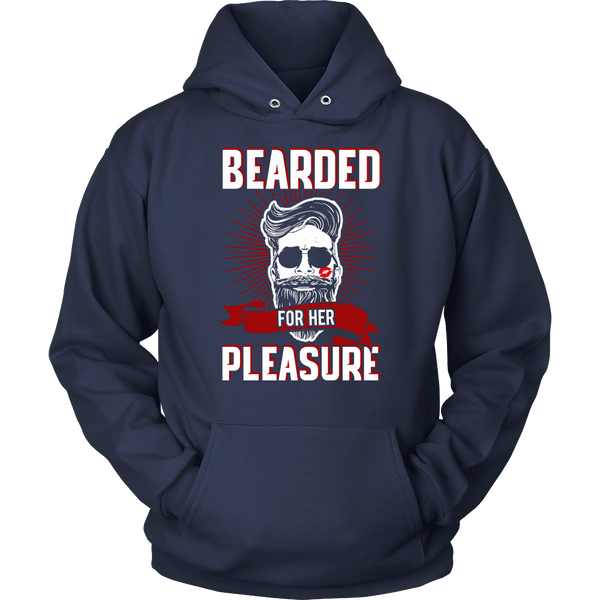 Bearded for Her Pleasure- Shirts, Long Sleeve, Hoodie, Tanks, Sweatshirt