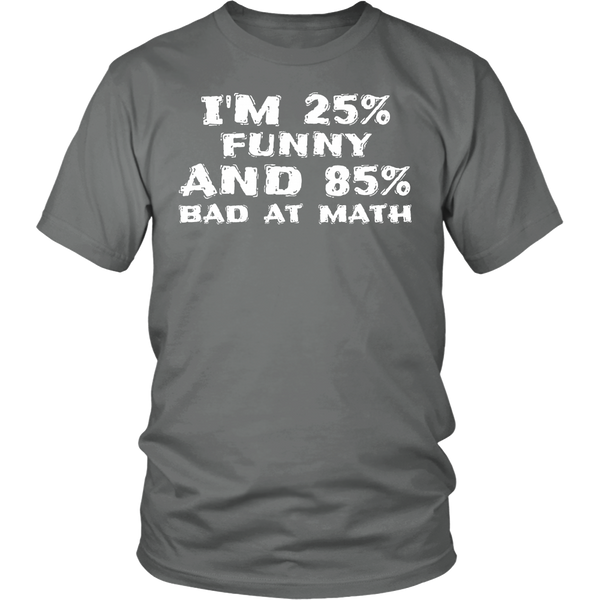 Funny and Bad at Math- Shirts, Long Sleeve, Hoodie, Tanks, Sweatshirt