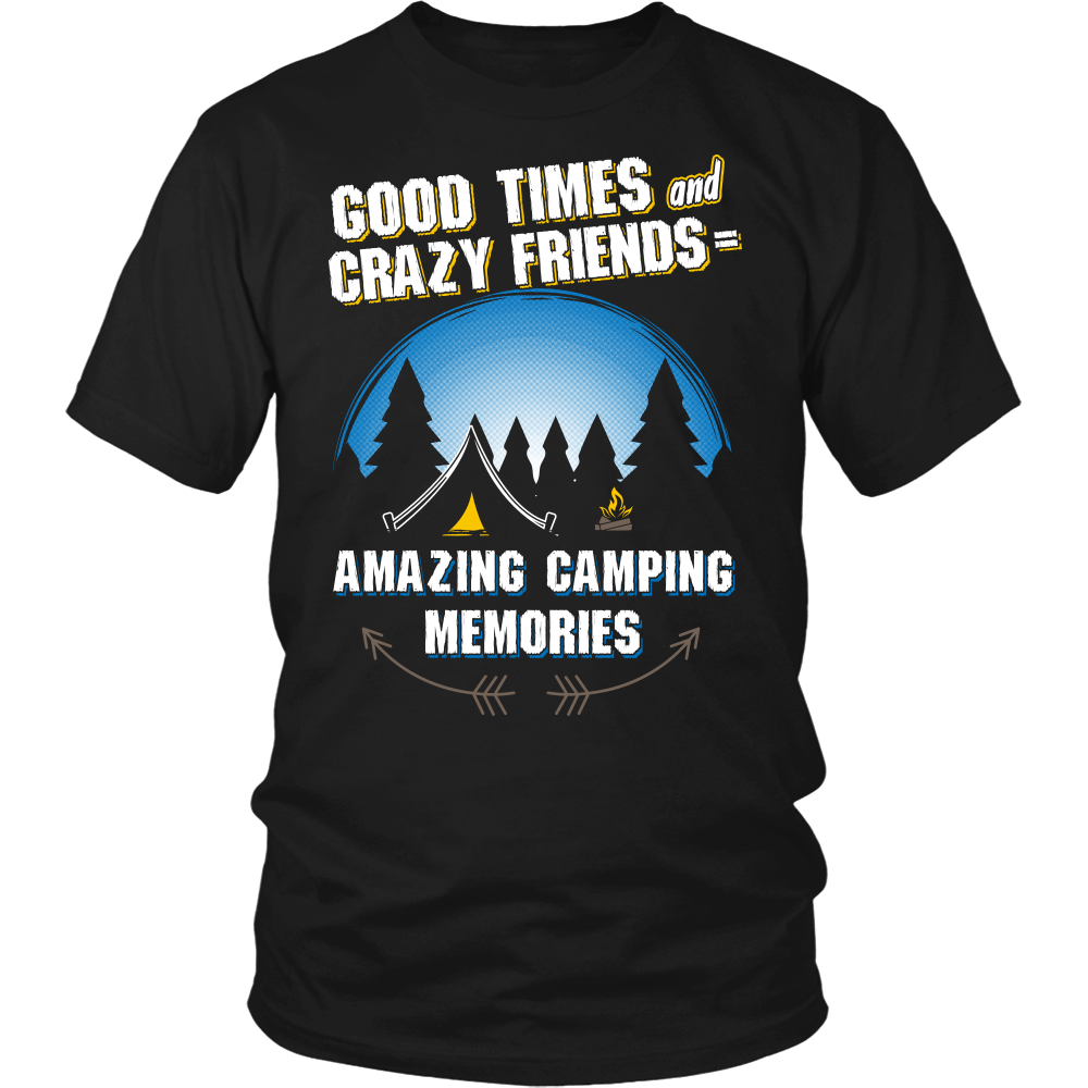 Amazing Camping Memories- Shirts, Long Sleeve, Hoodie, Tanks, Sweatshirt