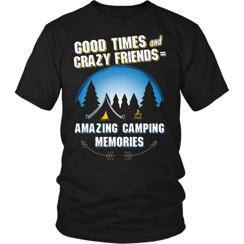 Amazing Camping Memories- Shirts, Long Sleeve, Hoodie, Tanks, Sweatshirt