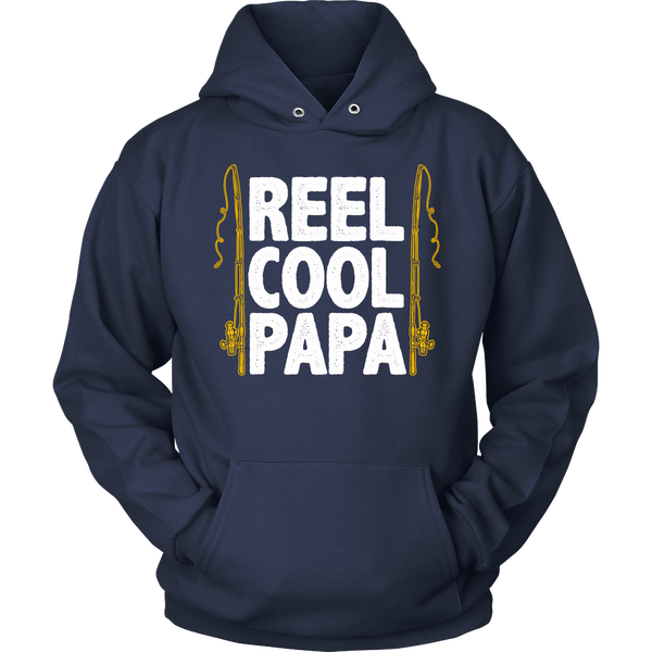 Reel Cool Papa- Shirts, Long Sleeve, Hoodie, Tanks, Sweatshirt