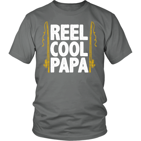 Reel Cool Papa- Shirts, Long Sleeve, Hoodie, Tanks, Sweatshirt