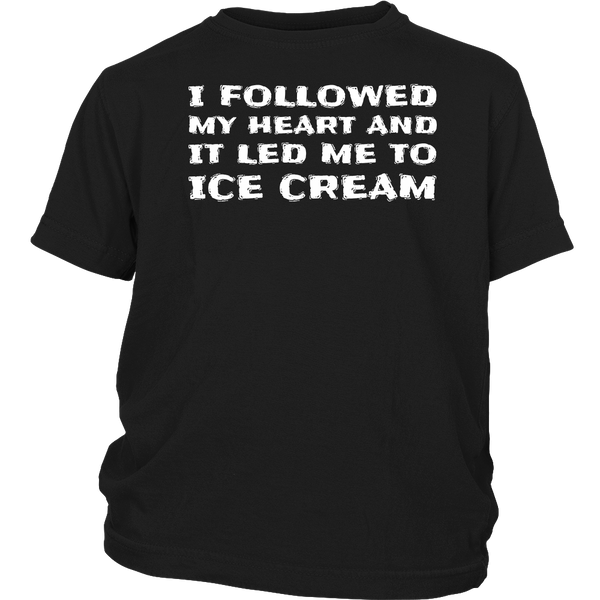 Led Me To Ice Cream- Shirts, Long Sleeve, Hoodie, Tanks, Sweatshirt