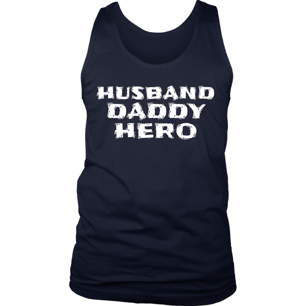 Husband Daddy Hero- Shirts, Long Sleeve, Hoodie, Tanks, Sweatshirt