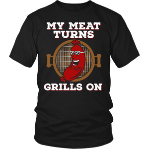 My Meat Turns Grills On- Shirts, Long Sleeve, Hoodie, Tanks, Sweatshirt