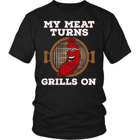 My Meat Turns Grills On- Shirts, Long Sleeve, Hoodie, Tanks, Sweatshirt