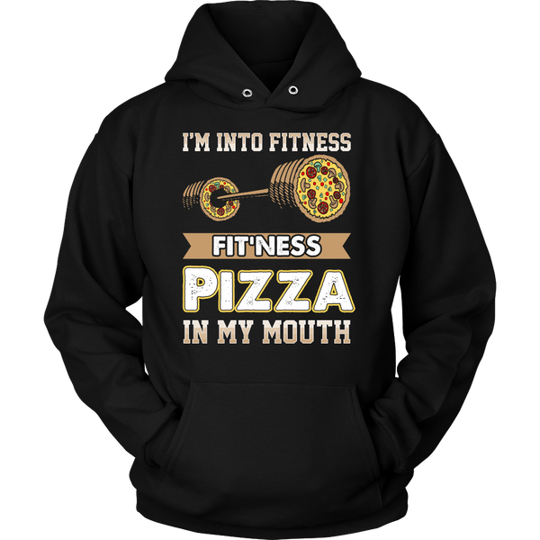 Fitness Pizza- Shirts, Long Sleeve, Hoodie, Tanks, Sweatshirt