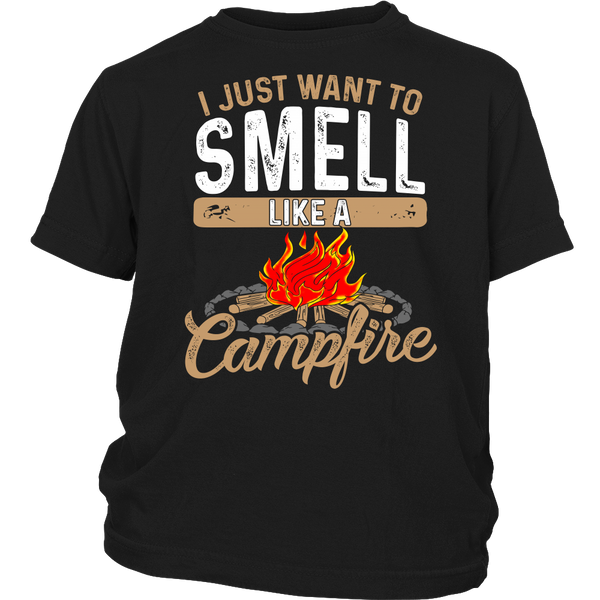 Smell Like a Campfire- Shirts, Long Sleeve, Hoodie, Tanks, Sweatshirt