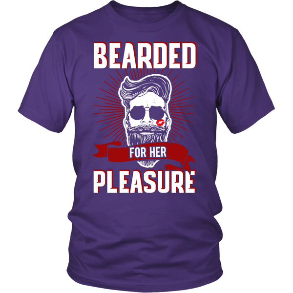 Bearded for Her Pleasure- Shirts, Long Sleeve, Hoodie, Tanks, Sweatshirt