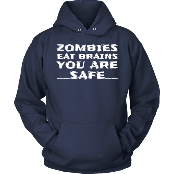 Zombies Eat Brains- Shirts, Long Sleeve, Hoodie, Tanks, Sweatshirt