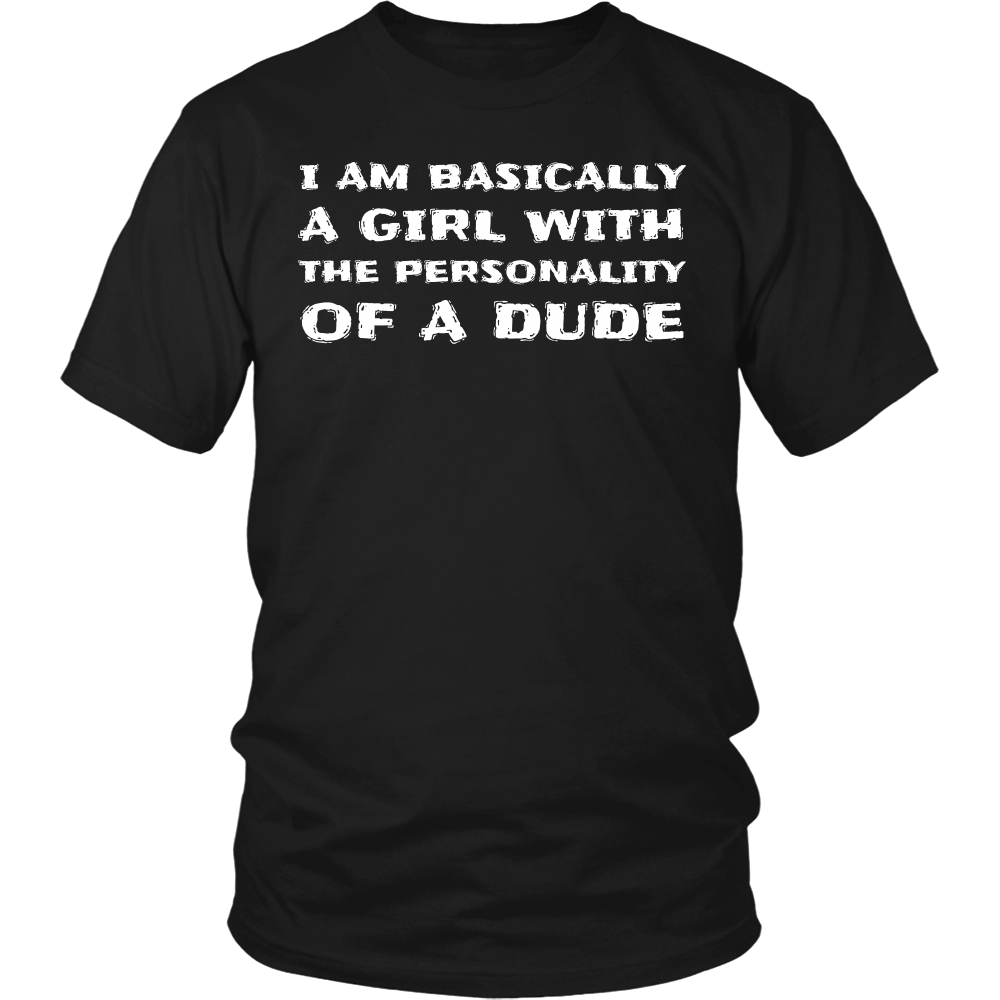 Personality of a Dude- Shirts, Long Sleeve, Hoodie, Tanks, Sweatshirt