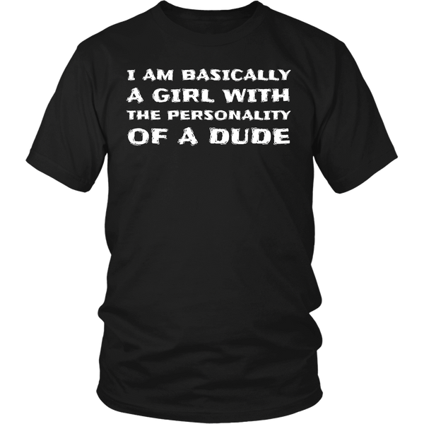 Personality of a Dude- Shirts, Long Sleeve, Hoodie, Tanks, Sweatshirt