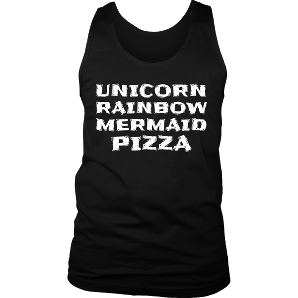 Unicorn Rainbow Mermaid Pizza- Shirts, Long Sleeve, Hoodie, Tanks, Sweatshirt