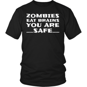 Zombies Eat Brains- Shirts, Long Sleeve, Hoodie, Tanks, Sweatshirt