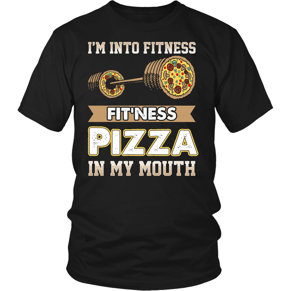 Fitness Pizza- Shirts, Long Sleeve, Hoodie, Tanks, Sweatshirt