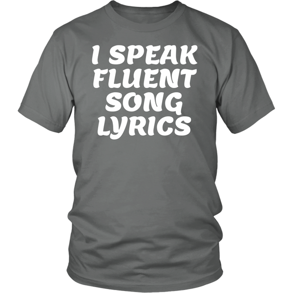 Fluent Song Lyrics- Shirts, Long Sleeve, Hoodie, Tanks, Sweatshirt