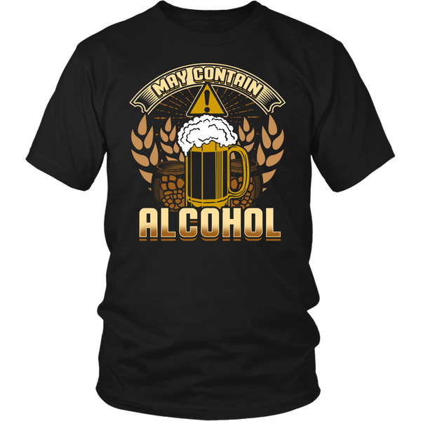 May Contain Alcohol- Shirts, Long Sleeve, Hoodie, Tanks, Sweatshirt