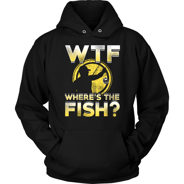 Where's The Fish? Shirts, Long Sleeve, Hoodie, Tanks, Sweatshirt