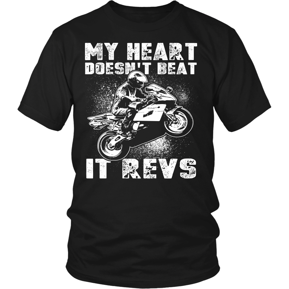 My Heart Revs- Shirts, Long Sleeve, Hoodie, Tanks, Sweatshirt