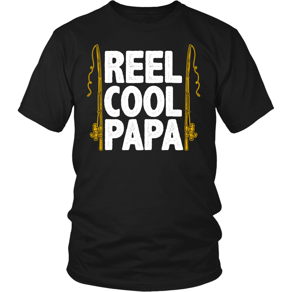 Reel Cool Papa- Shirts, Long Sleeve, Hoodie, Tanks, Sweatshirt