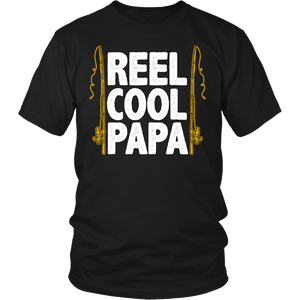 Reel Cool Papa- Shirts, Long Sleeve, Hoodie, Tanks, Sweatshirt