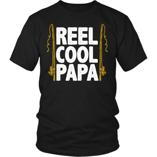 Reel Cool Papa- Shirts, Long Sleeve, Hoodie, Tanks, Sweatshirt