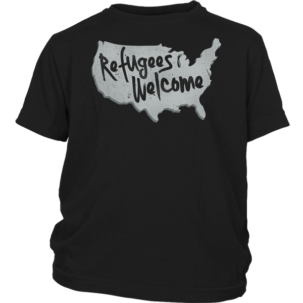 Refugees Welcome- Shirts, Long Sleeve, Hoodie, Tanks, Sweatshirt